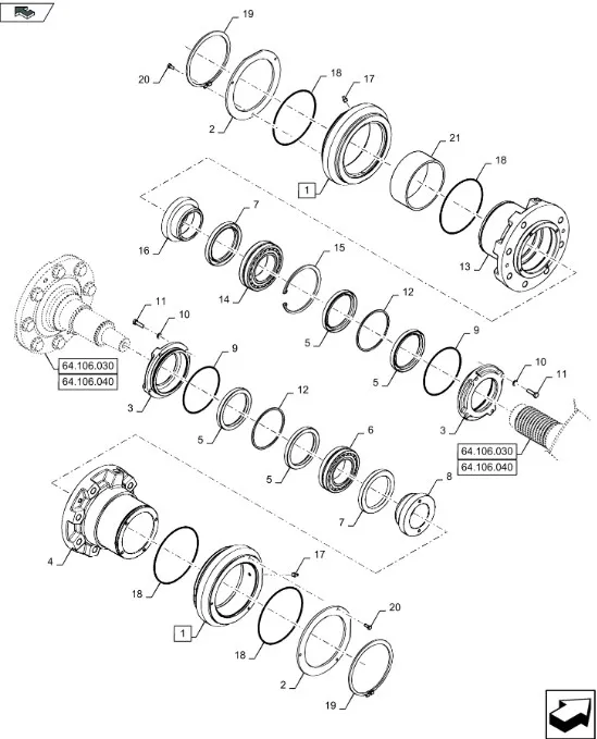 87382291 - корпус подшипника