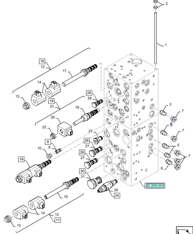 87616620 - клапан