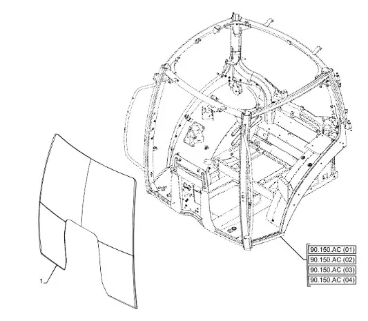 47577379 - стекло лобовое