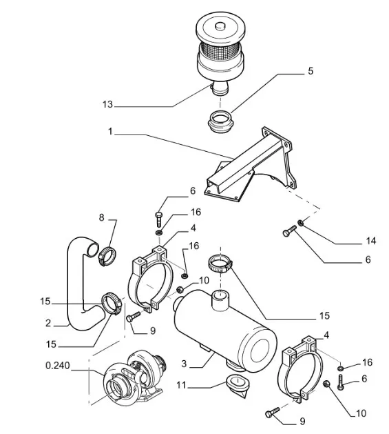 87356928 - Воздушный фильтр
