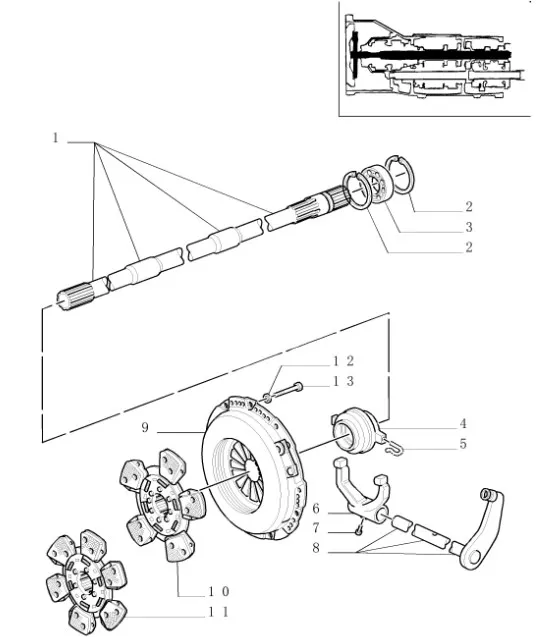 5177618 - Корзина сцепления МКПП TM120/MXM120
