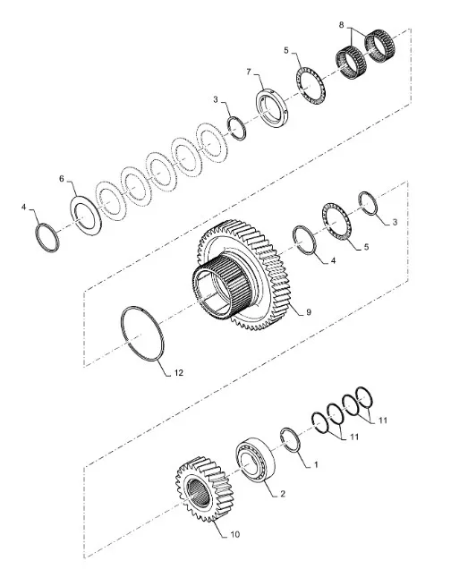 364827A1 - Диск упорный вала КПП TJ/St.